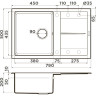 Мойка OMOIKIRI SUMI 79-EV Tetogranit/эверест 4993668
